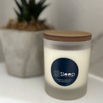 Relaxing Soy Wax Sleep Candle: Luxury Sleep Inducing Essential Oils