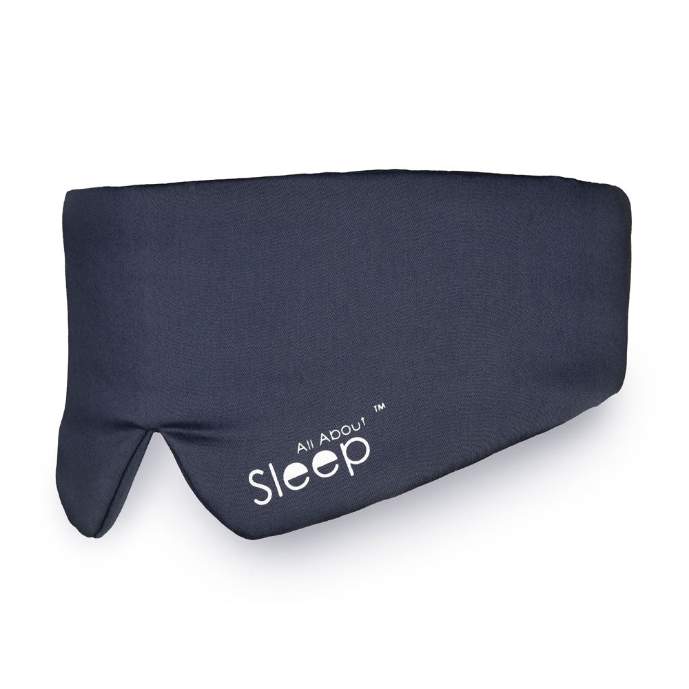 Organic Bamboo Sleep Mask: 100% Blackout, Unisex Eye Mask - All About Sleep UK