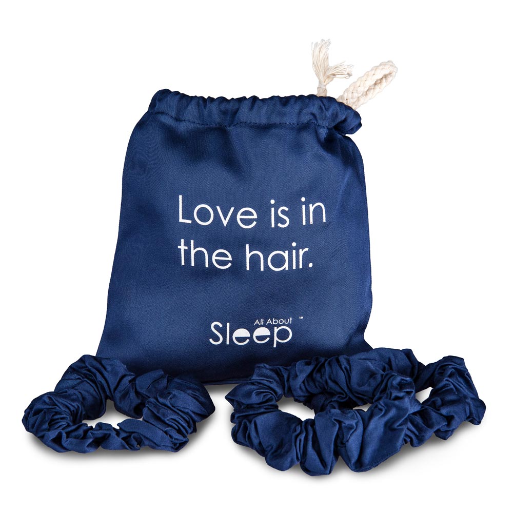 Organic Bamboo Hair Scrunchies: No Frizz or breakage - All About Sleep UK